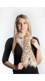 Lynx fur scarf - Belly